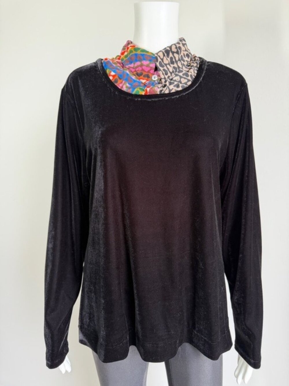 Farm Rio for Anthropologie Velvet Top – Size M